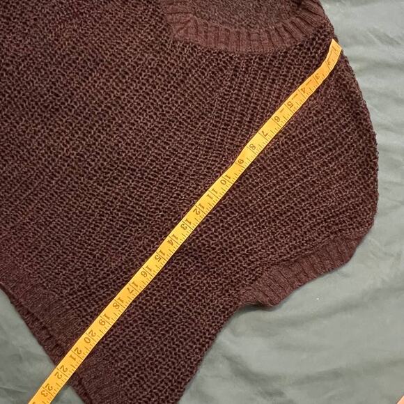 Tommy Bahama Open Weave Black Oversized short sleeve sweater - XXS - Picture 7 of 8